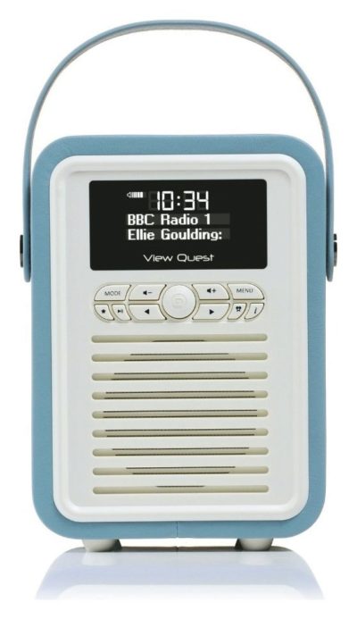 VQ - Retro Mini DAB Radio - Blue